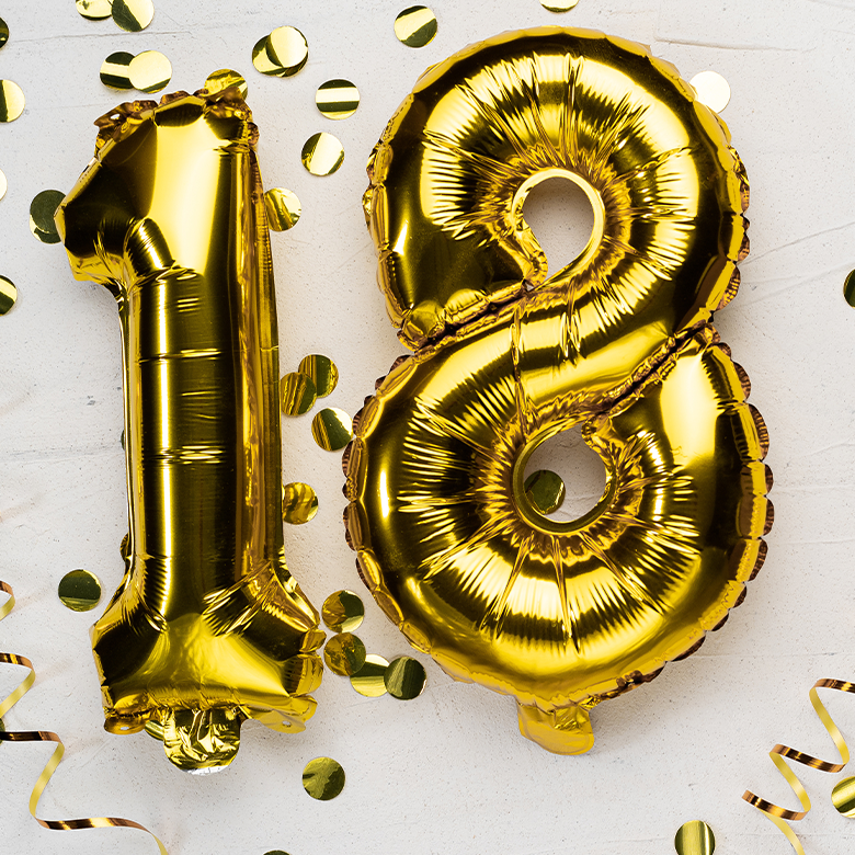 18 years main